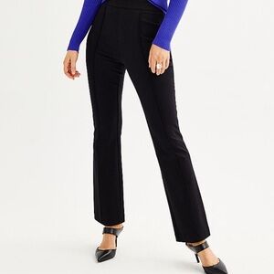Nine West Black Boot Cut Flare Pants